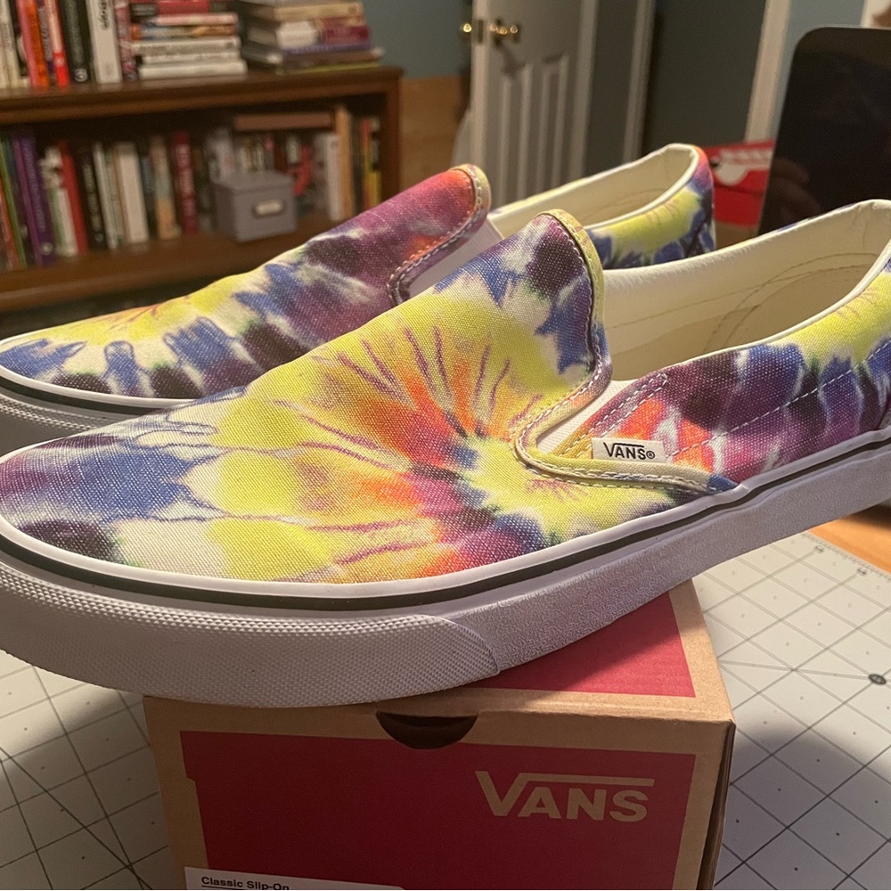 Vans Tye Dye Slip Ons